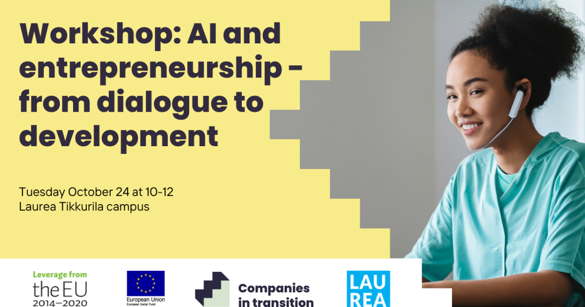 Ai And Entrepreneurship From Dialogue To Development Laurea