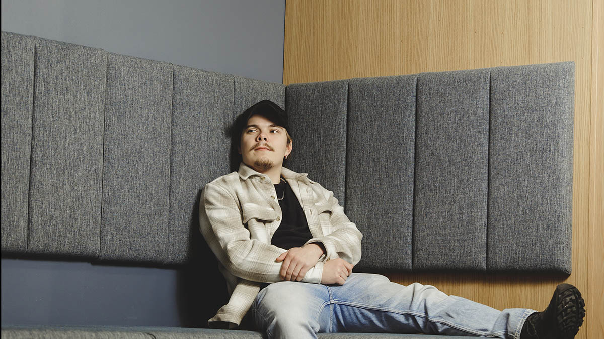 Nursing-koulutuksen opiskelija Samu Lahtinen