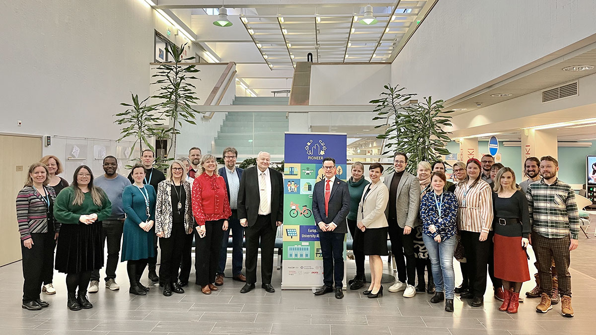 Laurea PIONEER team group photo