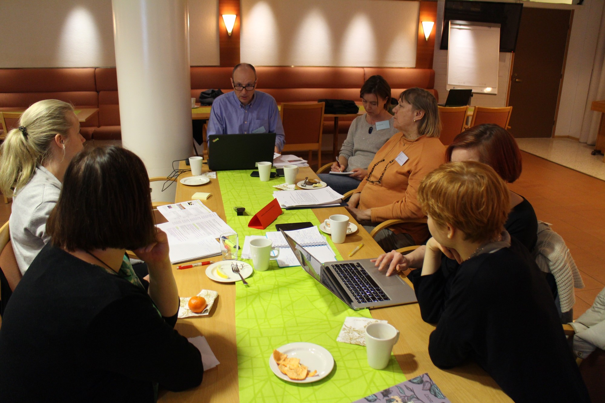 Puntaroivat työpajat tukivat asukkaita ideoiden suunnittelussa 20.4.2017