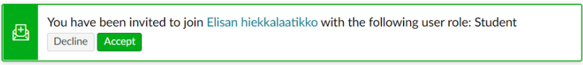 The Accept button circled.