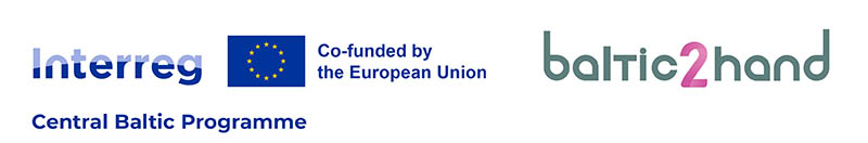 Interreg-logo Baltic2Hand-logo