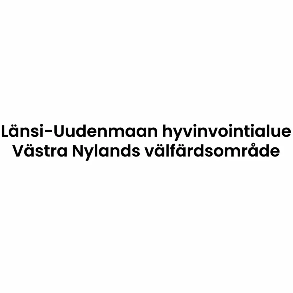 Länsi-Uudenmaan hyvinvointialue logo