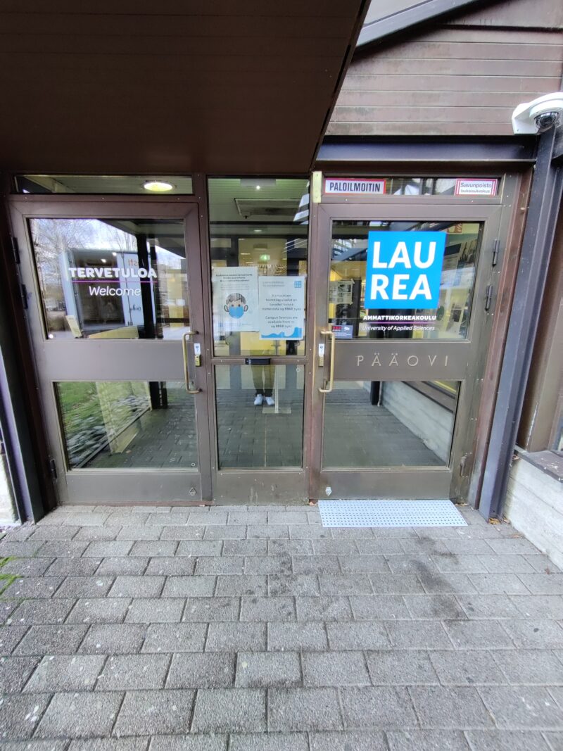 Leppävaara campus entrance