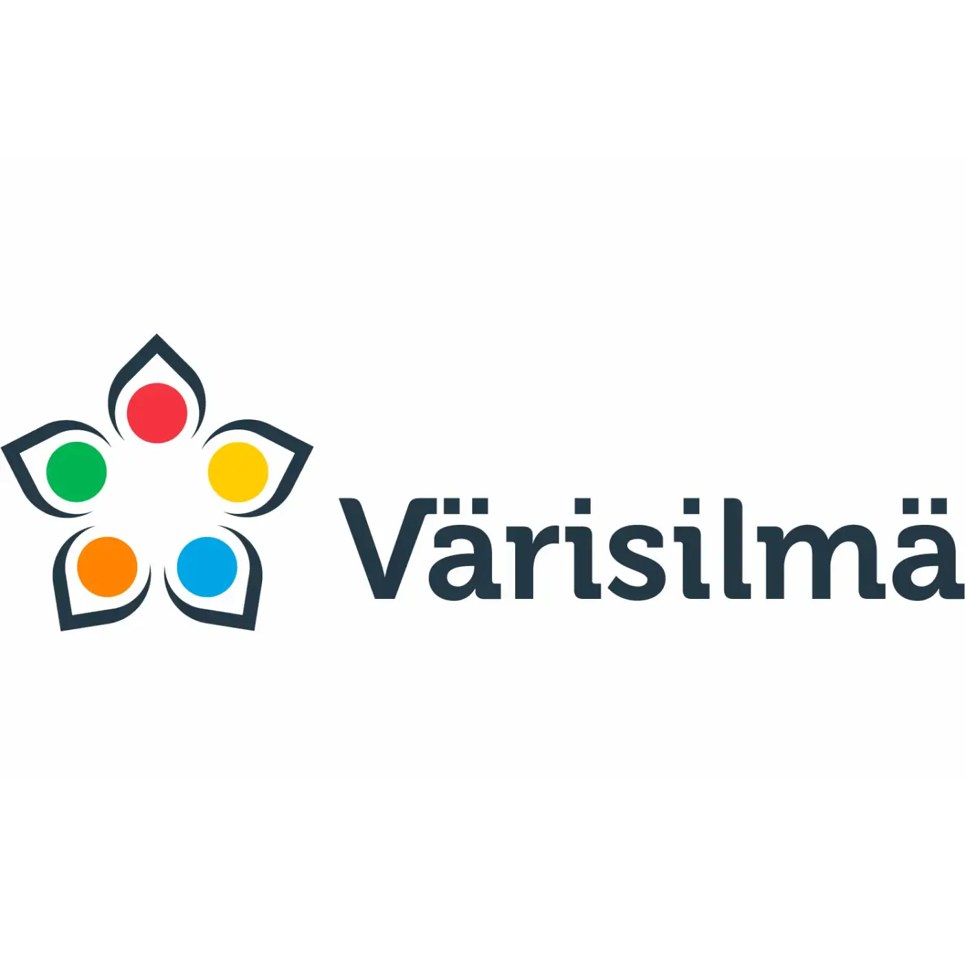 Värisilmä logo