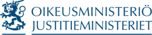 Oikeusministeriö logo