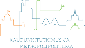 Kaupunkitutkimus- ja metropolipolitiikka logo