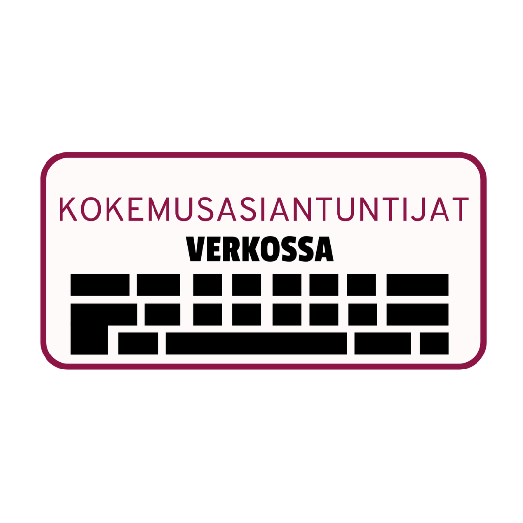 Kokemusasiantuntijat verkossa -hanke.