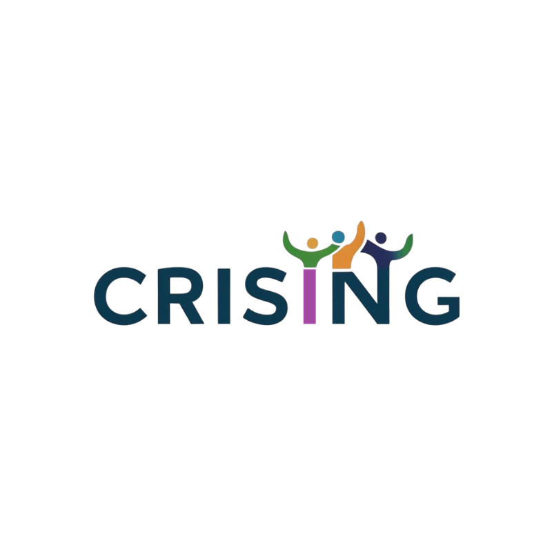 Logo, jossa lukee CRISING.
