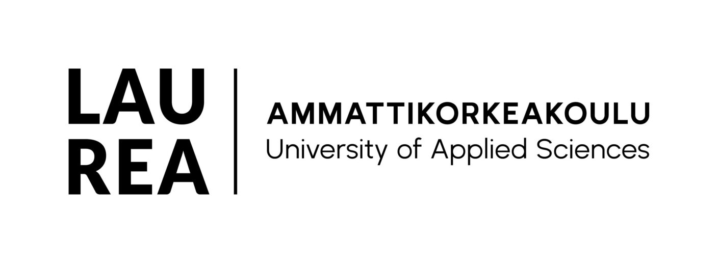 Logo of Laurea University of Applied Sciences with text 'LAU REA' and 'AMMATTIKORKEAKOULU University of Applied Sciences'.