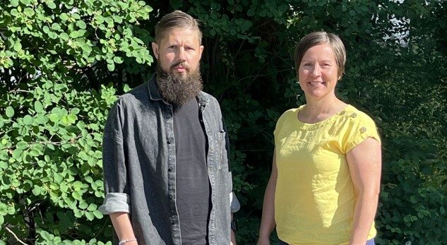 Erityisluokanopettajat Elina Uotila ja Anton Gustafsson