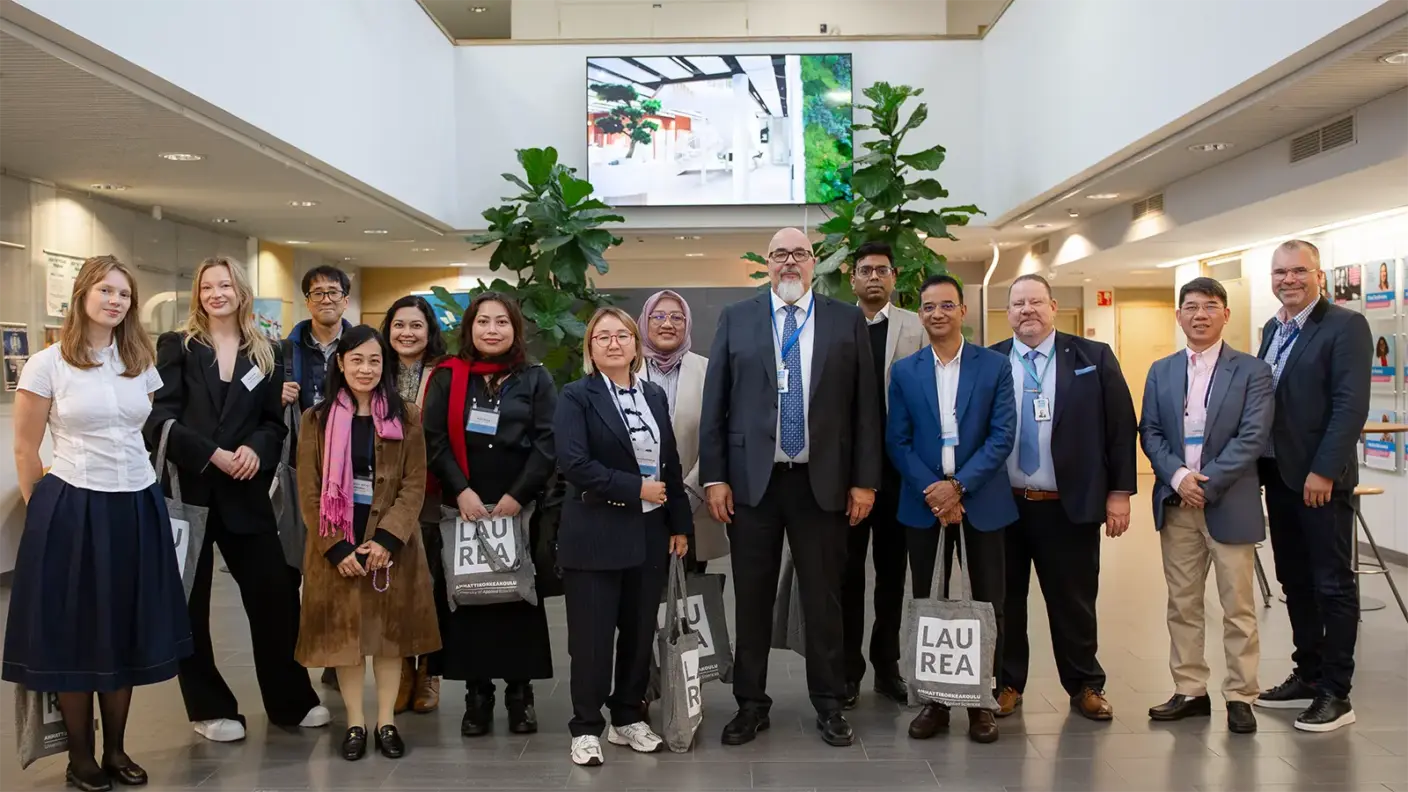 Asian Development Bank delegation visited Laurea